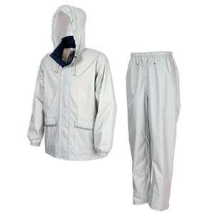 kajimeku(カジメイク) アドベントレインスーツ LL 7540 シルバー(71) (1021685)