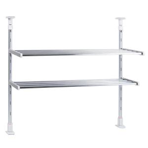 田窪工業所 TAKUBO タクボ 水切棚シリーズ つっぱり棚 2段 幅60cm TP2-60 (1065271)