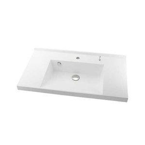 カクダイ（KAKUDAI） 洗面所 497-034 ボウル一体型カウンター