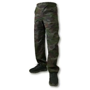 Doqment カジメイク ストレッチシールドパンツ グリーンカモ 7571 Sサイズ