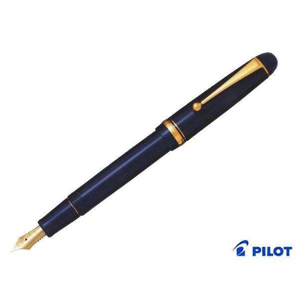 PILOT パイロット 万年筆 カスタム74 ダークブルー 極細字 FKKN-12SR-DLEF