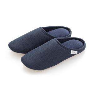 テンピュール スリッパ ネイビーL