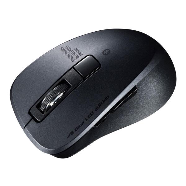 SANWASUPPLY サンワサプライ Bluetooth 5.0マウス 静音 ブルーLED 5ボタ...