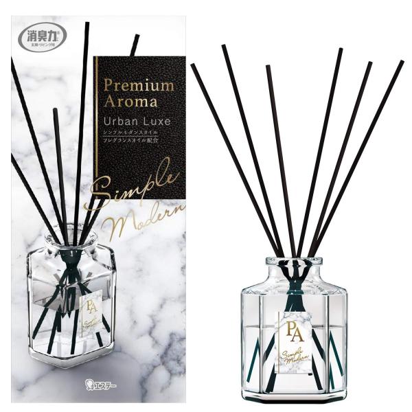 お部屋の消臭力 プレミアムアロマ スティック 部屋用 アーバンリュクス 本体 50ml ディフューザ...