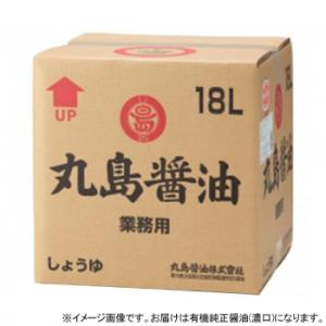 丸島醤油 有機純正醤油(濃口) BOX 業務用 18L 1257 (1682419)｜ecjoyecj26