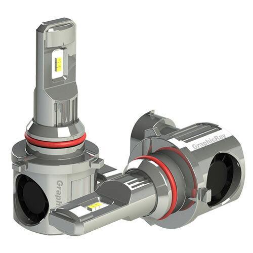 アークス(AXS) LEDヘッドライトバルブ HB3/HB4/HIR2共通 ホワイト GRX-722...