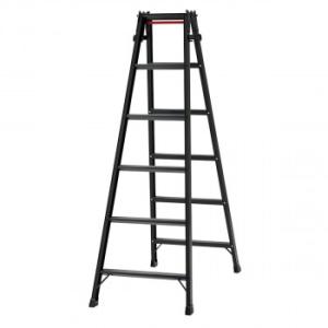 長谷川工業(Hasegawa) はしご兼用脚立(BLACK LABEL) RHB-18 10004 ...