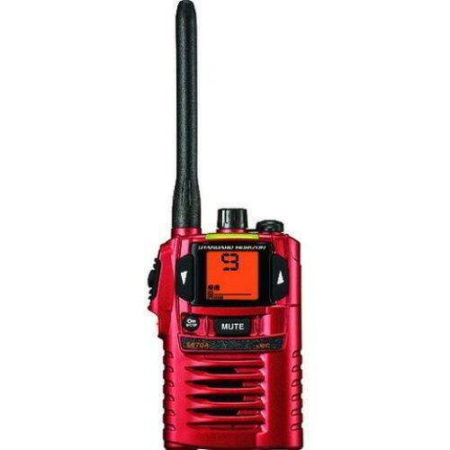 バーテックススタンダード 八重洲無線 特定小電力トランシーバー レッド (SR70AR 3728)