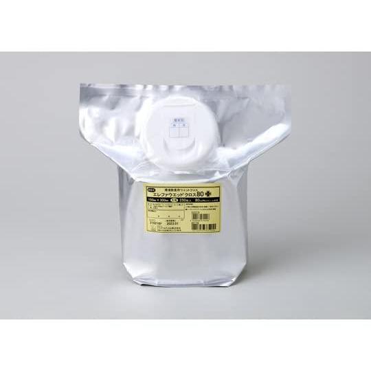 ハクゾウメディカル エレファウエット クロス80プラス 詰替用 大判 150mm×300mm 250...
