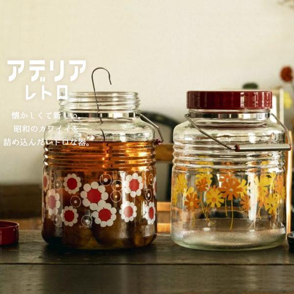 石塚硝子 アデリアレトロ 貯蔵びん 1L アリス 6146 (1744985)