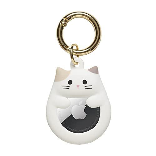 NATURALdesign Petit Animal AirTagケース みけねこ AT-PA01 ...