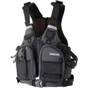 リトルプレゼンツ PF-06 カヤックフィッシング PFD III F グレイ(GRY