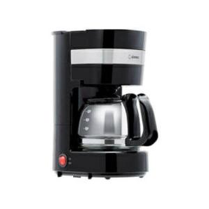 ドリテック(dretec) コーヒーメーカー「リリカフェ」 全自動 ドリップ式 一人用 小さい 4杯 0.65L 濃さ2段階調整 ガラスサーバー CM-101 ブラック