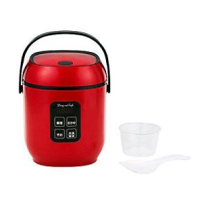 日本洋食器 D＆S コンパクトライス＆フードクッカー DS.8700 12時間予約タイマー設定可能 0.5〜1.5合炊き レッド