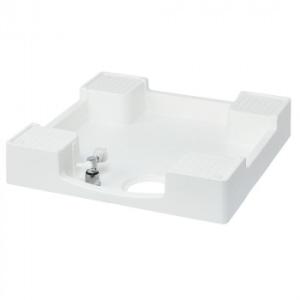 テクノテック 洗濯機用給水栓付防水パン フォーセットパン TPF640SE-CW2-GN 専用ガード...