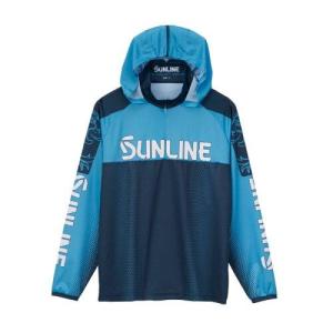 サンライン (SUNLINE) サンライン 東日本支店 PRODRYフーディ (長袖) SUW-04213CWブルー Mの商品画像