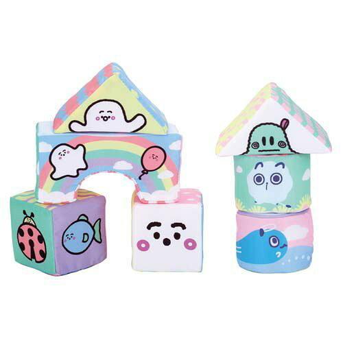 バンダイ シナぷしゅ ぷしゅぷしゅとおともだちやわらか布つみき