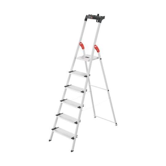 長谷川工業(Hasegawa) ハセガワ 上枠付踏台 L-80 4ステップ(17773) (L804...