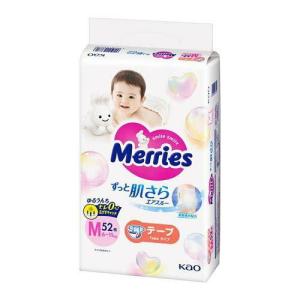 花王 メリーズM52 Merries(メリーズ)エアスルー テープ Mサイズ(6-11kg)52枚