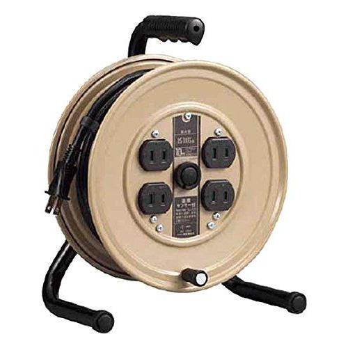 畑屋製作所 ハタヤ 温度センサー付コードリール単相100V10M JS101S