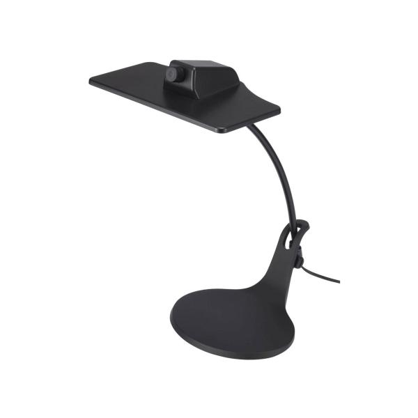 スワン電器 EXARMOLED OLEDデスクライト 家庭用2灯タイプ 電球色 黒 (LEX3141...