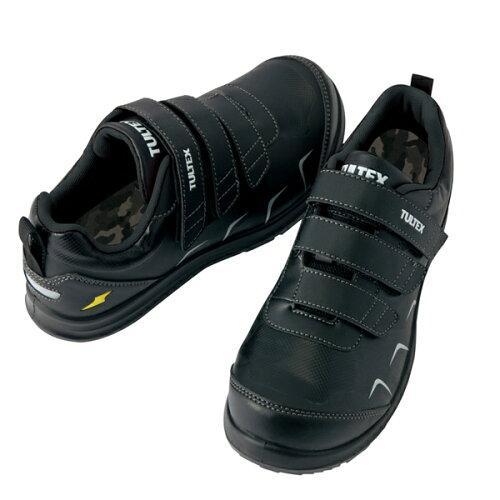 アイトス セーフティシューズ(面ファスナー)(男女兼用) ブラック 30.0cm 51657 (21...