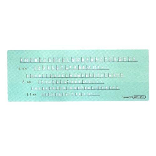バンコ(Vanco) テンプレート 80-B1 10821 (1699362)
