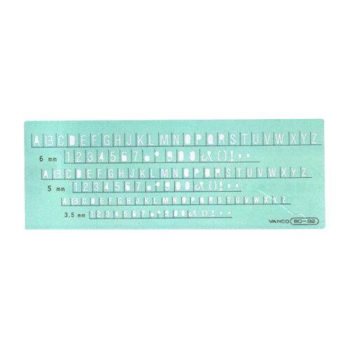 バンコ(Vanco) テンプレート 80-B2 10822 (1699363)