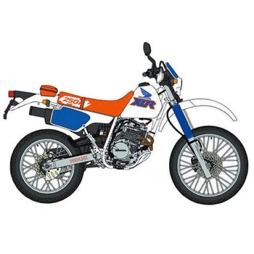 ハセガワ 21518 1/12 BK18 ホンダXLR250R MD22 '91
