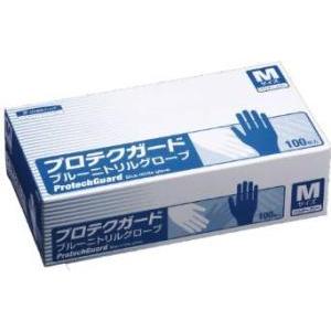 日本製紙クレシア クレシア プロテクガード ブルーニトリルグローブ M 100枚入り 69321