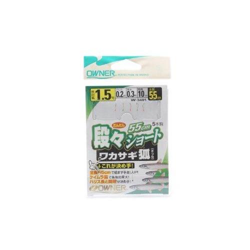 OWNER(オーナー) 段々ショートワカサギ狐 1.5-0.2