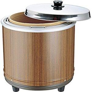 熱研すしシャリウォーマーＮＶ－２５(２.５升用)　木目 楽天市場】即納在庫あります 熱研 NV-25 電気びつエバーホット 寿司