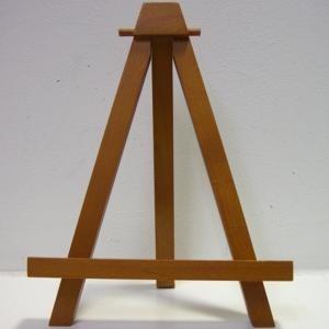 ユーパワー 木製イーゼル（ミドルブラウン） Ｓサイズ WE-00652