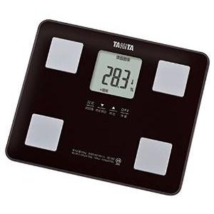 タニタ 体重 体組成計 50g 日本製 ブラック BC-331 BK ダブル液晶採用