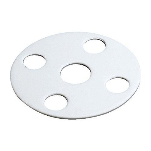 フロンケミカル フッ素樹脂(PTFE)フランジパッキン JIS-5K 25A code:795724...
