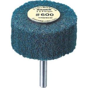 TRUSCO トラスコ中山 ナイロン軸付ホイール 外径30X厚25X軸6 5個入 600♯ code...