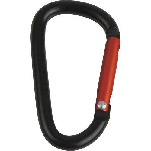 TRUSCO トラスコ中山 カラビナ 線径5mmX50mm D型 ブラック code:8195271