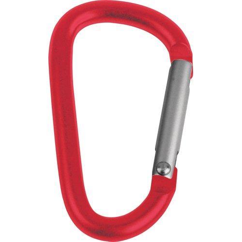 TRUSCO トラスコ中山 カラビナ 線径5mmX50mm D型 レッド code:8195275