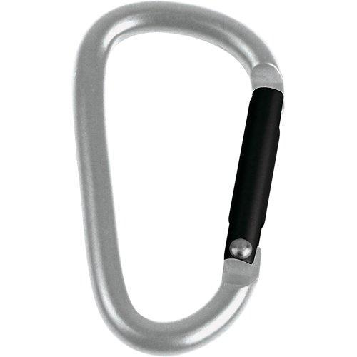 TRUSCO トラスコ中山 カラビナ 線径5mmX50mm D型 シルバー code:8195276