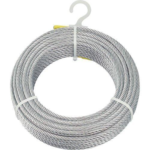 TRUSCO トラスコ中山 メッキ付ワイヤロープ Φ2mmX50m code:8188160
