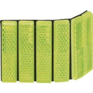 キャットアイ レフテープ 50mm×70mm 蛍光黄緑 code:7520328