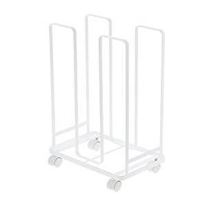 山崎実業 ダンボールストッカー タワー ホワイト カラー:WH 品番:3303