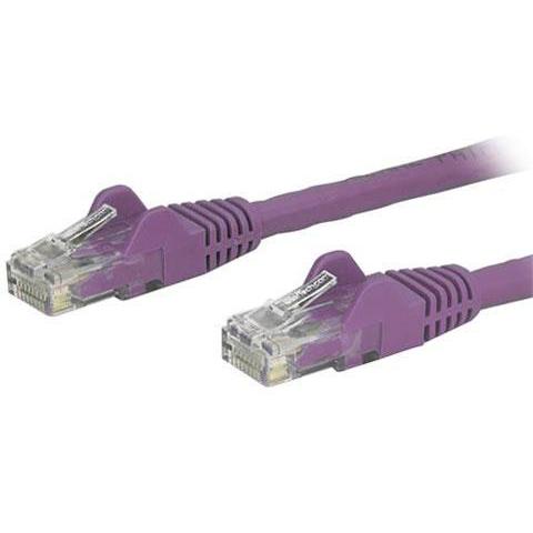 STARTECH.COM 3m Cat6ケーブル パープル 爪折れ防止カバー付き N6PATC3MP...