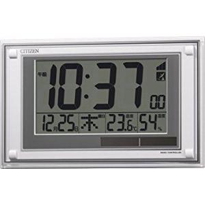 RHYTHM リズム シチズン 置き時計 電波 デジタル R189 ソーラー 補助電源 グリーン購入...