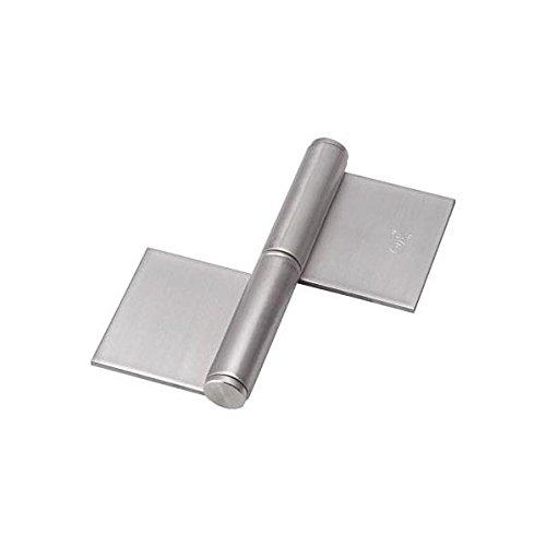 TRUSCO トラスコ中山 ＴＲＵＳＣＯ　ＳＵＳ製特厚溶接旗蝶番右用長さ７６右用 ST-2000W-...