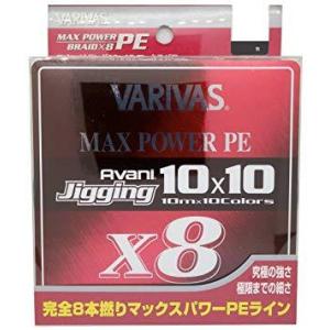 【未使用品】ジギング10×10 マックスパワーPE X8 2号300m VARIVAS（バリバス） アバニ ジギング10×10 マックスパワーPE X8 300m