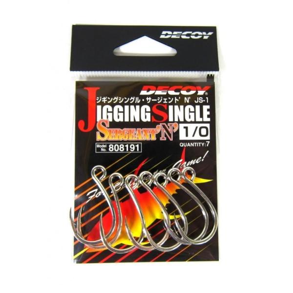 カツイチ JS-1 Jigging Single Sergent N #6/0