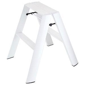 Hasegawa Kogyo Co.. Ltd. ルカーノ 踏み台 2段 ホワイト ML2.0-2WH