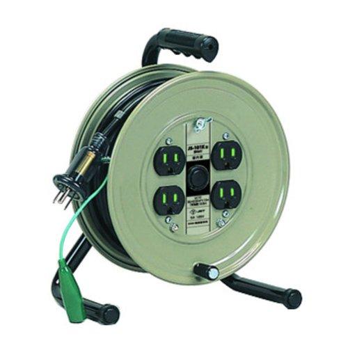 畑屋製作所 ハタヤ JSリール 単相100Vアース付 10m 3703533