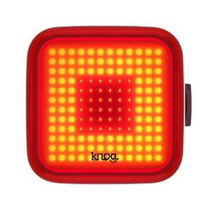 KNOG 自転車LEDリアライト ブラインダー スクエア BLINDER SQUARE ブラック 100ルーメン 防...
